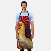 De grootsheid van een Rooster Schort (Gedragen)