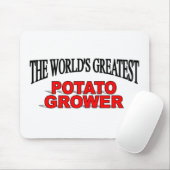 De grootste aardappelteler ter wereld muismat (Met muis)