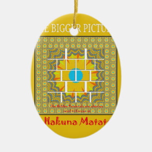 De grootste Afbeelding art print Keramisch Ornament