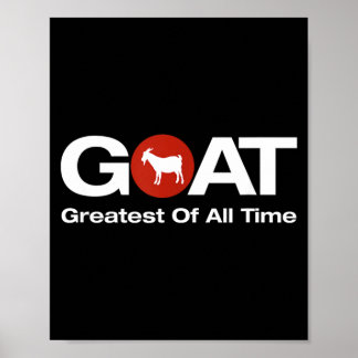 De Grootste Aller Tijden Geit Ontwerp Poster
