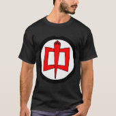 De grootste Amerikaanse held geek T-shirt (Voorkant)