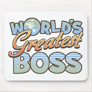 De grootste baas in de wereld muismat