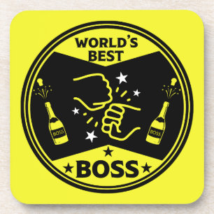 De grootste baas ter wereld bier onderzetter