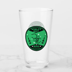 De grootste baas ter wereld glas