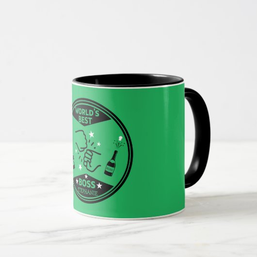 De grootste baas ter wereld mok (Voorkant rechts)