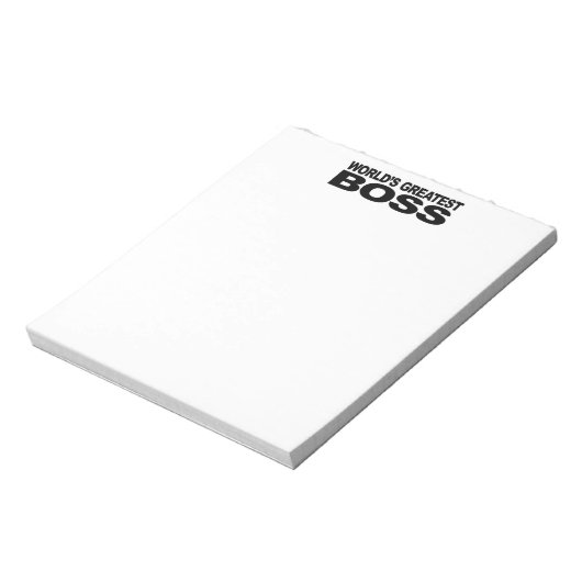 De grootste baas ter wereld notitieblok (Gedraaid)