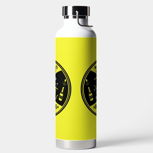 De grootste baas ter wereld waterfles (Links)