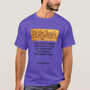 De grootste bedreiging voor de vrijheid Thomas Jef T-shirt