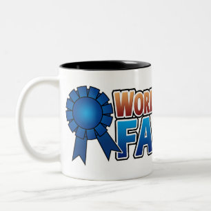 De grootste boer ter wereld tweekleurige koffiemok