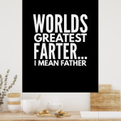 De grootste boer van de wereld, bedoel ik vader poster (Keuken)