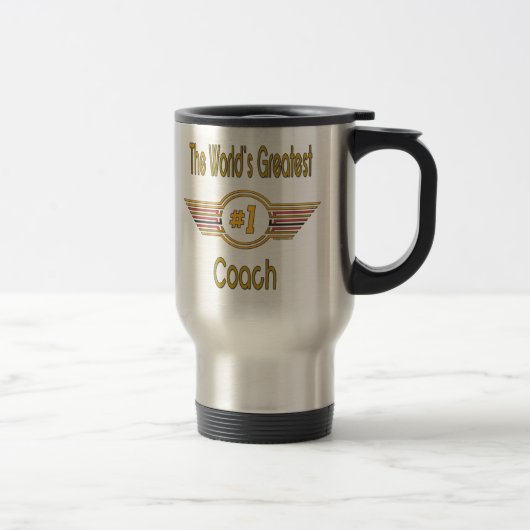 De grootste coach ter wereld reisbeker (Rechts)