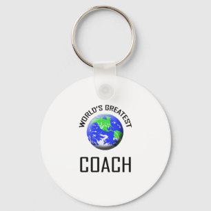 De grootste coach ter wereld sleutelhanger