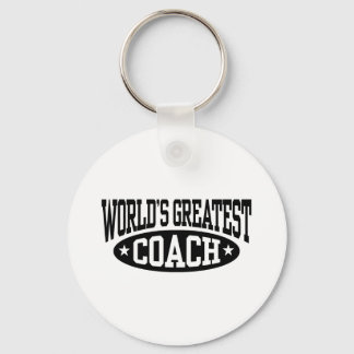 De grootste coach ter wereld sleutelhanger