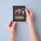 De grootste comeback in de Amerikaanse geschiedeni Flyer (Hand)