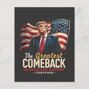 De grootste comeback in de Amerikaanse geschiedeni Flyer