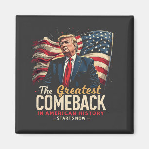 De grootste comeback in de Amerikaanse geschiedeni Magneet