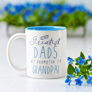 De grootste Dads worden naar opa gepromoot Tweekleurige Koffiemok