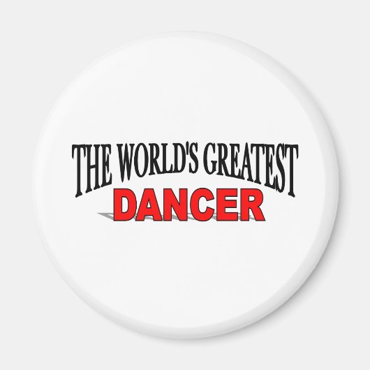 De grootste danser ter wereld magneet (Voorkant)