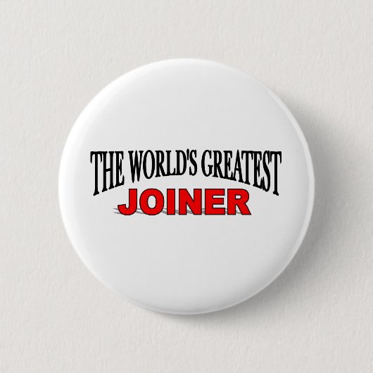 De grootste deelnemer ter wereld ronde button 5,7 cm (Voorkant)