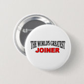 De grootste deelnemer ter wereld ronde button 5,7 cm (Voorkant /achterkant)