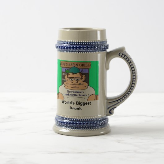 De grootste Drink Stein ter wereld Bierpul (Rechts)