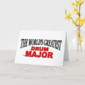 De grootste drummajoor ter wereld kaart (Gele Bloem)