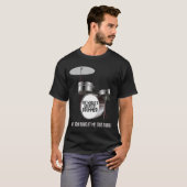 De grootste drummer ter wereld - mijn zoon! t-shirt (Voorkant volledig)