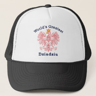 De grootste Dziadziu Red Eagle ter wereld Trucker Pet