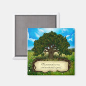 De grootste eikel was ooit een beetje gek die... magneet (Voorkant / Achterkant)