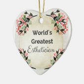 De grootste estheticiste ter wereld keramisch ornament (Links)