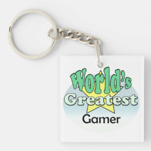 De grootste gamer ter wereld sleutelhanger