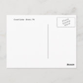 De grootste gitaar ter wereld - Bristol, TN Briefkaart (Achterkant)