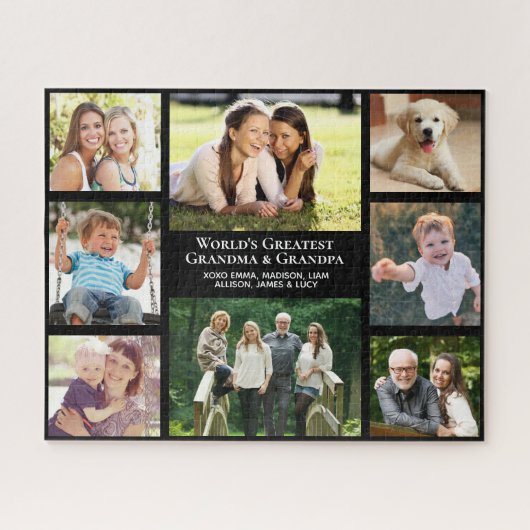 De grootste grootouders van de wereld - Aangepaste Legpuzzel (Horizontaal)