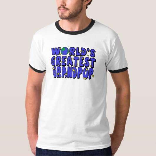 De grootste grootpop ter wereld t-shirt (Voorkant)
