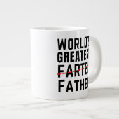 DE GROOTSTE GROOTSTE WERELD - VADER - VADERDAG EXTRA GROTE BEKER (Voorkant rechts)