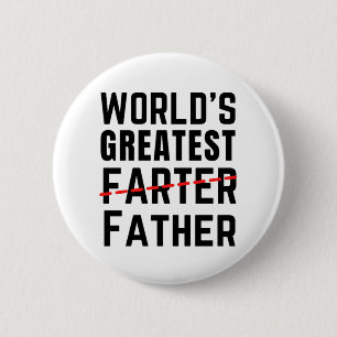 DE GROOTSTE GROOTSTE WERELD - VADER - VADERDAG RONDE BUTTON 5,7 CM