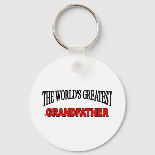 De grootste grootvader ter wereld sleutelhanger (Voorkant)