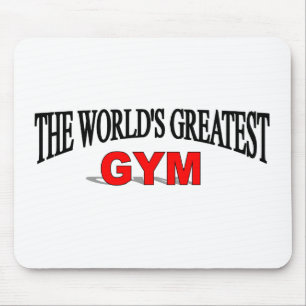 De grootste gym ter wereld muismat