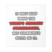 De grootste gynaecoloog ter wereld Joke Notitieblok (Voorkant)