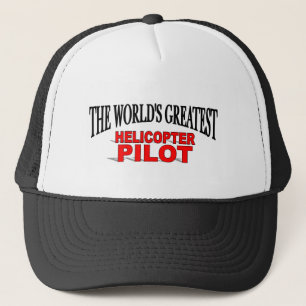 De grootste helikopterpiloot ter wereld trucker pet