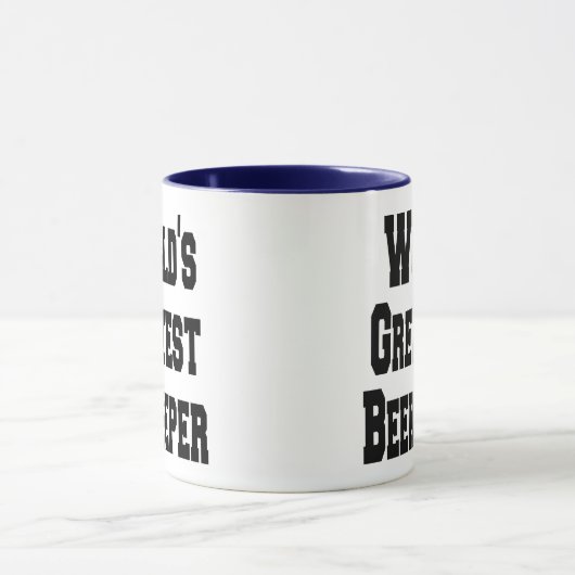 De grootste imker ter wereld mok (Midden)