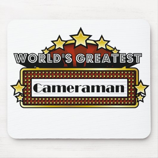 De grootste Kamerman ter wereld Muismat (Voorkant)