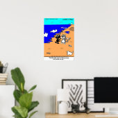 De grootste kleine kunstbox ter wereld grappige Po Poster (Thuiskantoor)