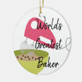 De grootste knul ter wereld keramisch ornament (Links)