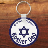De grootste Kosher-pap ter wereld Sleutelhanger (Voorkant)