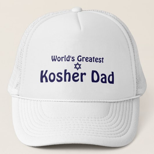 De grootste Kosher-pap ter wereld Trucker Pet (Voorkant)