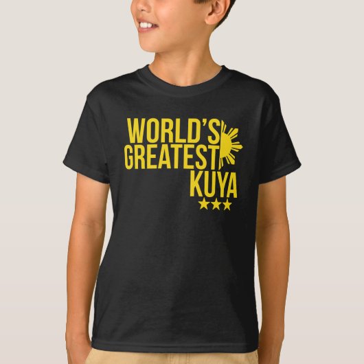 De grootste Kuya ter wereld T-shirt (Voorkant)