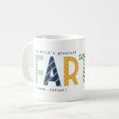 De grootste landbouwer ter wereld (Vaderdag) Koffiemok (Voorkant links)