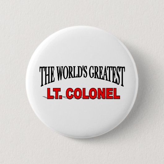 De grootste luitenant ter wereld. ronde button 5,7 cm (Voorkant)