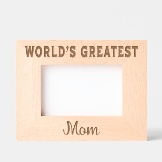 De grootste moeder ter wereld gegraveerde lijstjes (Voorkant)